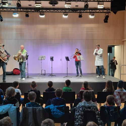 BrassSelection beim Konzert