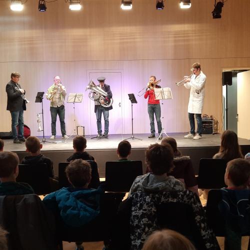 BrassSelection beim Konzert