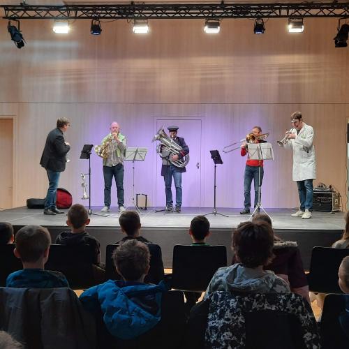 BrassSelection beim Konzert