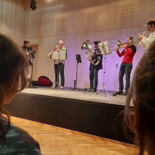 BrassSelection beim Konzert