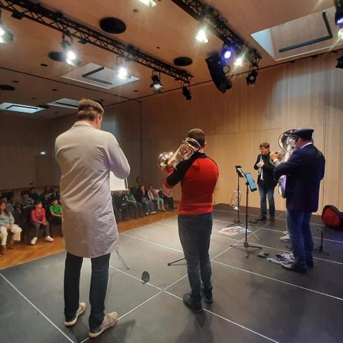 BrassSelection beim Konzert