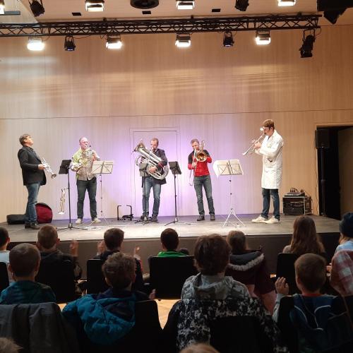 BrassSelection beim Konzert