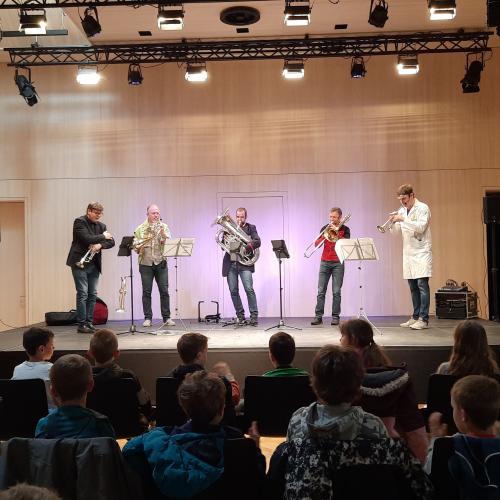 BrassSelection beim Konzert