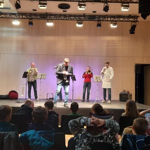 BrassSelection beim Konzert