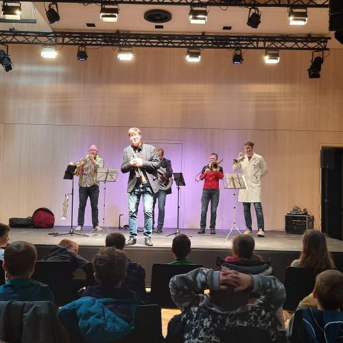 BrassSelection beim Konzert