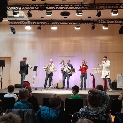BrassSelection beim Konzert