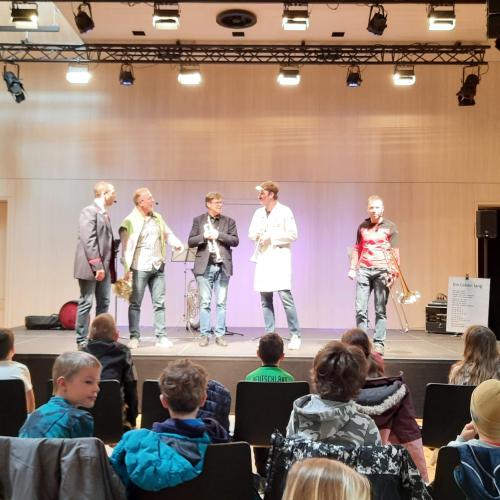 BrassSelection beim Konzert