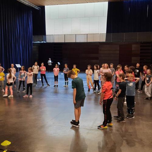 Kinder beim Beweg dich schlau Event