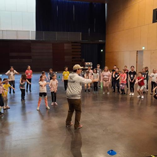 Kinder beim Beweg dich schlau Event