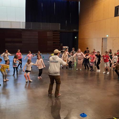 Kinder beim Beweg dich schlau Event