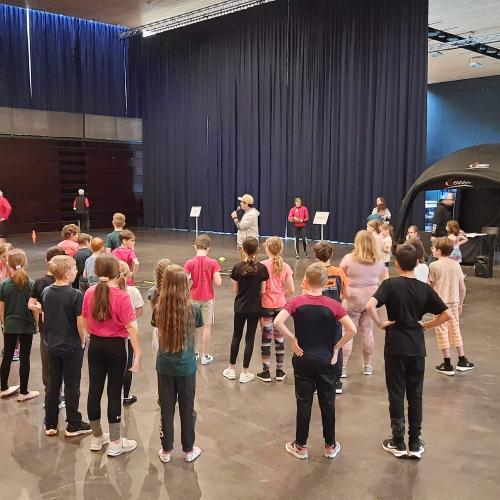 Kinder beim Beweg dich schlau Event