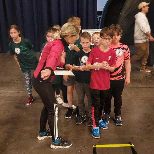 Kinder beim Beweg dich schlau Event