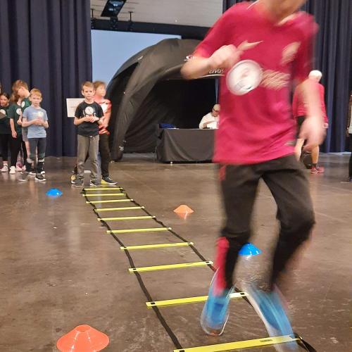 Kinder beim Beweg dich schlau Event
