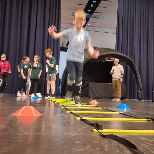Kinder beim Beweg dich schlau Event