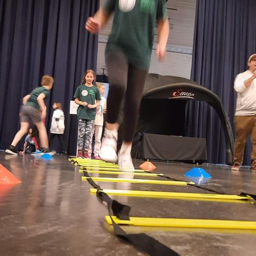 Kinder beim Beweg dich schlau Event