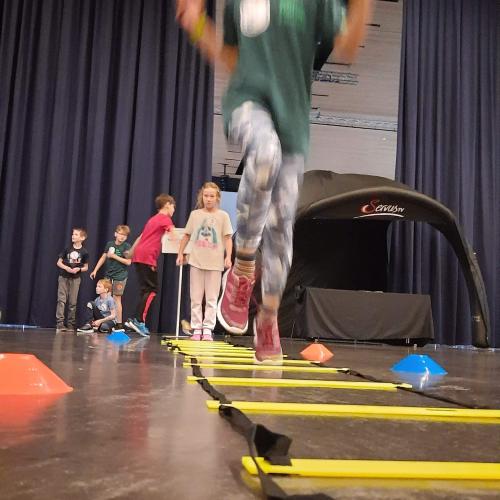 Kinder beim Beweg dich schlau Event