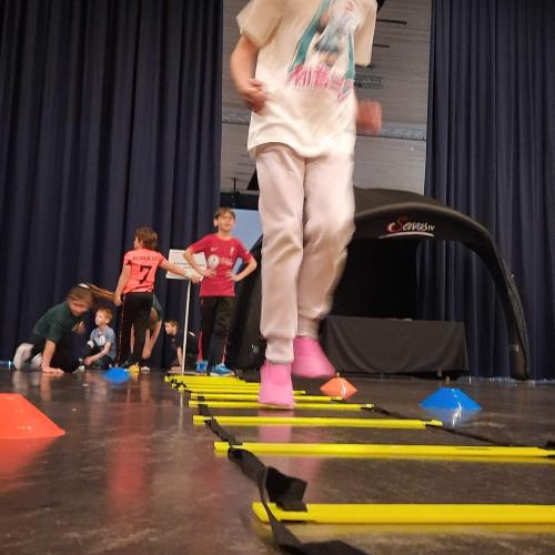 Kinder beim Beweg dich schlau Event