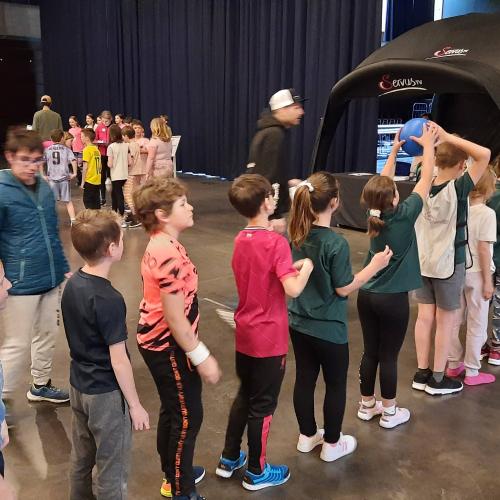 Kinder beim Beweg dich schlau Event