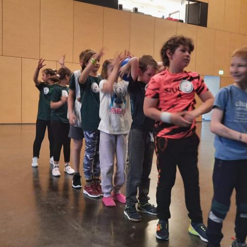 Kinder beim Beweg dich schlau Event