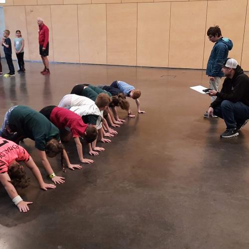 Kinder beim Beweg dich schlau Event
