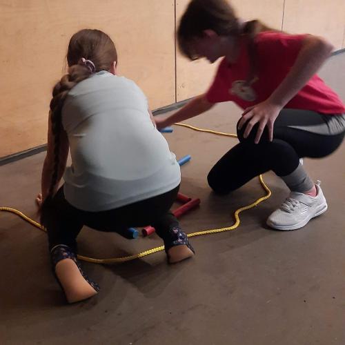 Kinder beim Beweg dich schlau Event