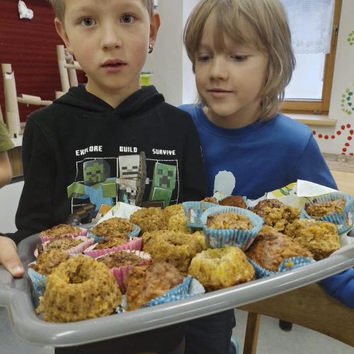 Kürbismuffins