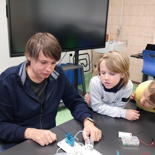 Besuch im MINT Lab