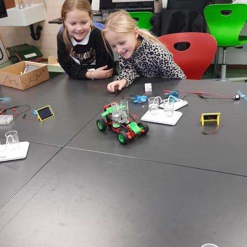 Besuch im MINT Lab