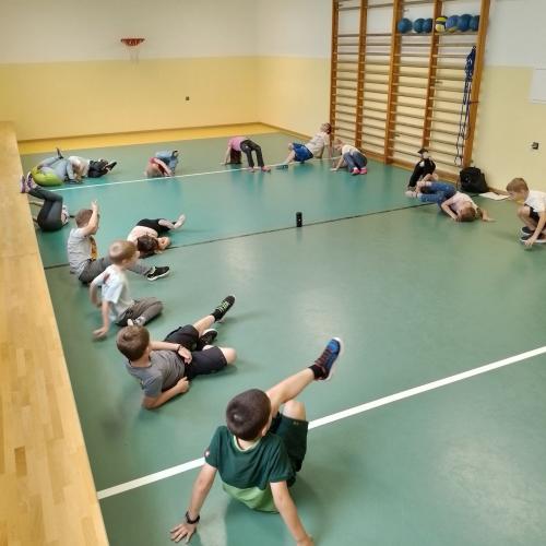 Kinder bei der Veranstaltung Breakdance