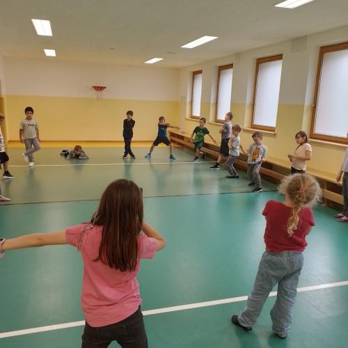 Kinder bei der Veranstaltung Breakdance
