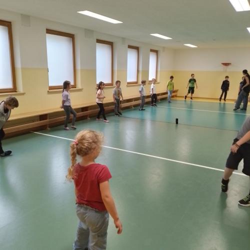 Kinder bei der Veranstaltung Breakdance
