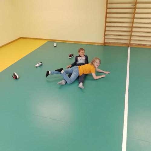 Kinder bei der Veranstaltung Breakdance