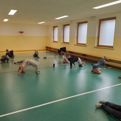 Kinder bei der Veranstaltung Breakdance