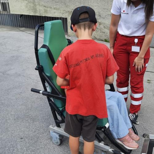 Kinderpolizeievent in Landeck