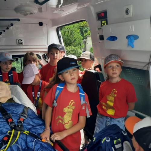 Kinderpolizeievent in Landeck