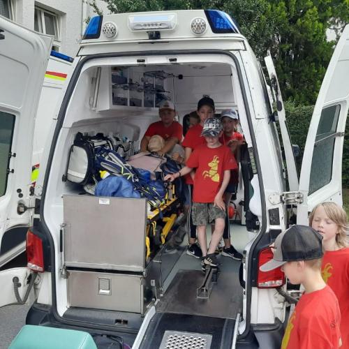 Kinderpolizeievent in Landeck