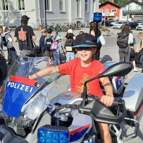Kinderpolizeievent in Landeck