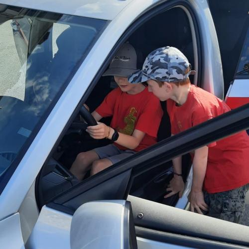 Kinderpolizeievent in Landeck