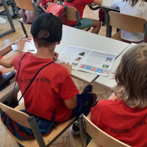 Kinderpolizeievent in Landeck