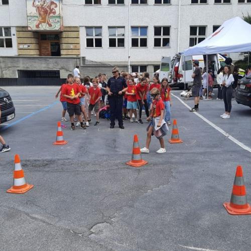 Kinderpolizeievent in Landeck