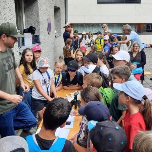 Kinderpolizeievent in Landeck
