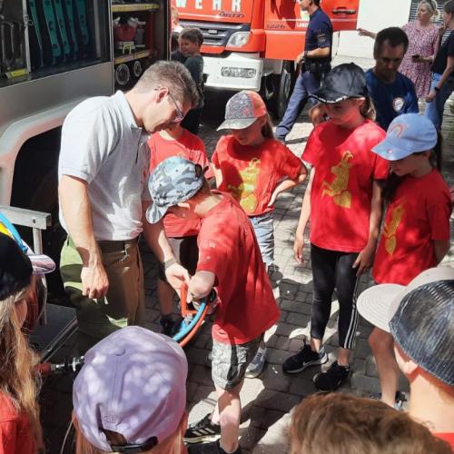 Kinderpolizeievent in Landeck