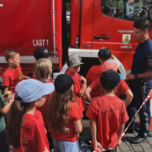 Kinderpolizeievent in Landeck