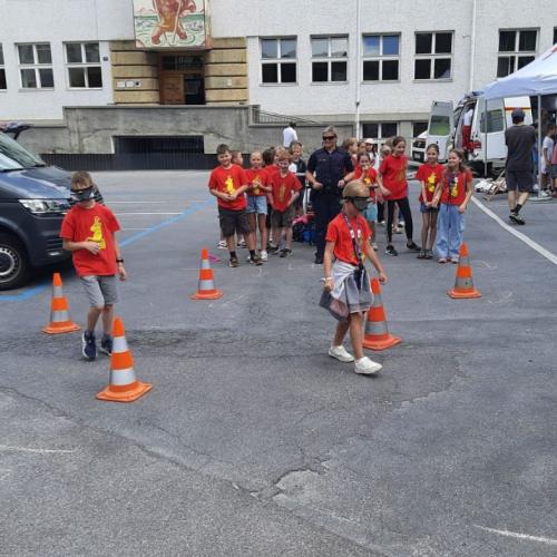 Kinderpolizeievent in Landeck