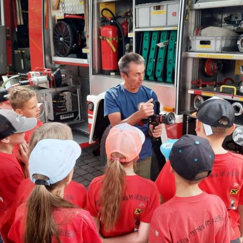 Kinderpolizeievent in Landeck