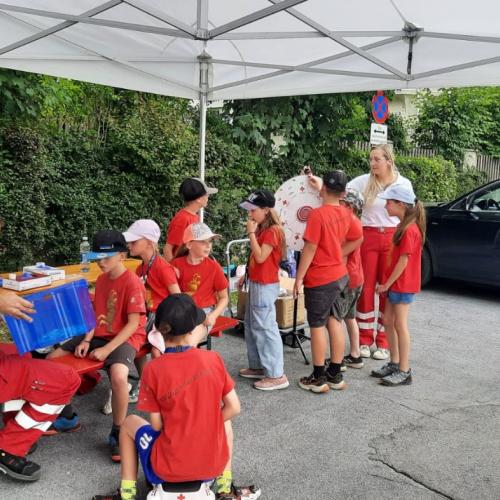 Kinderpolizeievent in Landeck