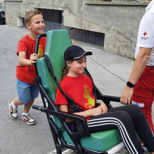 Kinderpolizeievent in Landeck