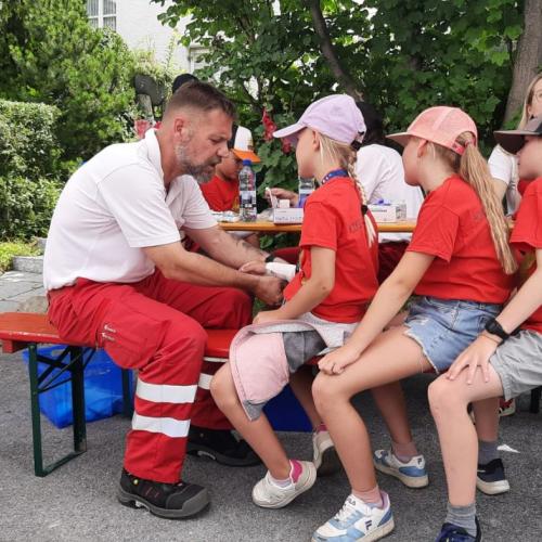 Kinderpolizeievent in Landeck