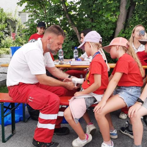 Kinderpolizeievent in Landeck