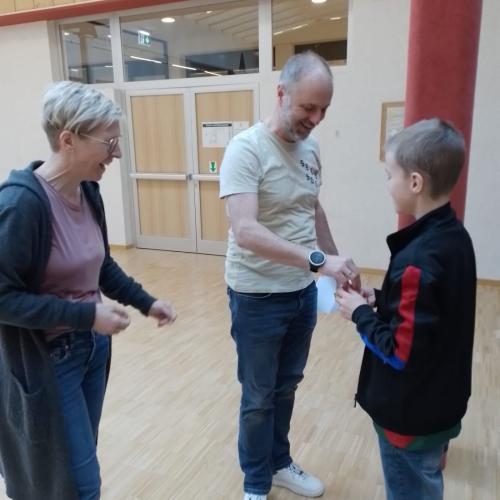 Beim Tag der offenen Tür an der MS St. Anton